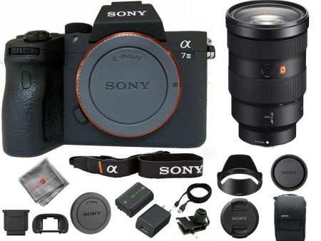 Sony a7 III Mirrorless Camera with FE 24-70mm f 2.8 GM Lens For Sale