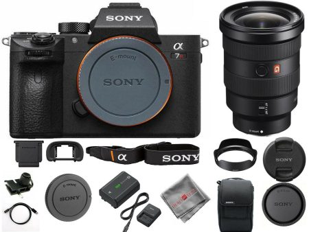 Sony Alpha a7R IIIA Mirrorless Digital Camera with FE 16-35mm f 2.8 GM Lens For Sale