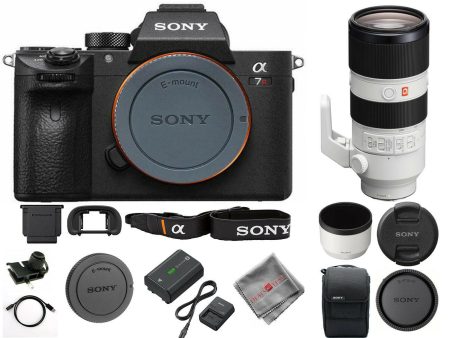 Sony Alpha a7R IIIA Mirrorless Digital Camera with FE 70-200mm f 2.8 GM OSS Lens For Discount