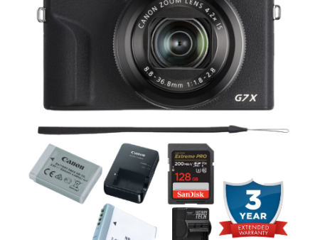 Canon PowerShot G7 X Mark III Digital Camera -  3Yr Warranty PKG on Sale