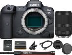 Canon EOS R5 Mirrorless Digital Camera with Canon RF 24-240mm f 4-6.3 IS USM Lens Online now