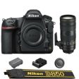 Nikon D850 DSLR Camera with AF-S NIKKOR 70-200mm f 2.8E FL ED VR Lens Hot on Sale