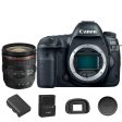 Canon 5D Mark IV EOS DSLR Camera with 24-70mm f 4L IS USM Lens on Sale