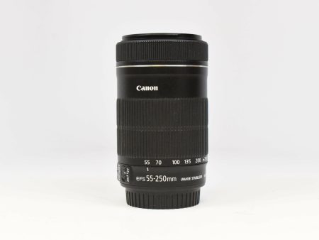 USED Canon 55-250mm f 4-5.6 EF-S IS STM Lens Fashion