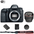 Canon EOS 6D Mark II DSLR Camera Body with EF 85mm f 1.2L II USM Lens Online Sale