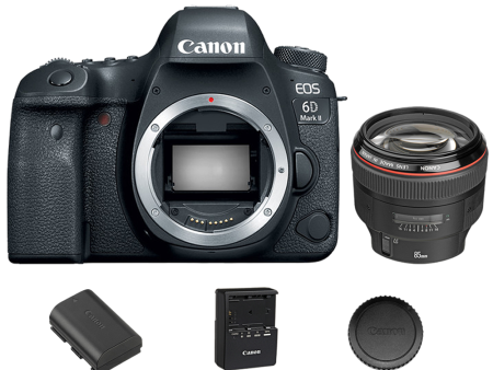 Canon EOS 6D Mark II DSLR Camera Body with EF 85mm f 1.2L II USM Lens Online Sale