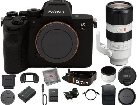 Sony Alpha a7R IVA Mirrorless Digital Camera with FE 70-200mm f 2.8 GM OSS Lens Fashion