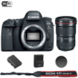 Canon EOS 6D Mark II DSLR Camera Body with EF 16-35mm f 2.8L III USM Lens For Sale