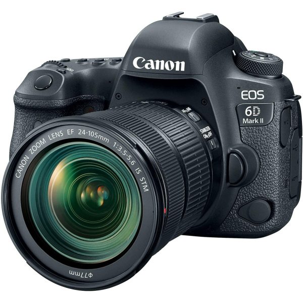 Canon 6D Mark II DSLR Camera with Canon 24-105mm f 3.5-5.6 STM Lens For Sale