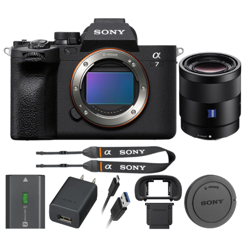 Sony a7 IV Mirrorless Camera with 55mm f 1.8 ZA Lens Online Sale