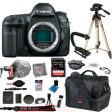 Canon EOS 5D Mark IV Camera Body Pro Bundle 64GB Mic Tripod Bag Kit For Cheap