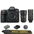 Nikon D850 Camera Body + 24-70mm f 2.8E ED VR + 70-200mm f 2.8E FL ED VR Lens Hot on Sale