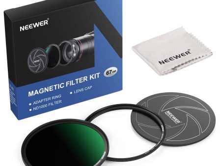 NEEWER 3-in-1 ND1000 Magnetic ND Lens Filter Kit (10 stops) Fashion