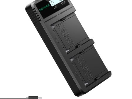 NEEWER Sony NP-F Dual USB Battery Charger Online Hot Sale