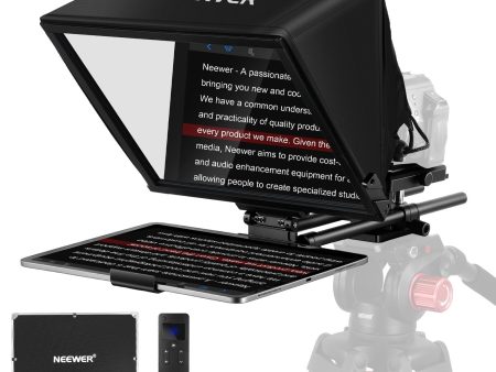 NEEWER C12 Camera Teleprompter with 501PL QR Plate Sale