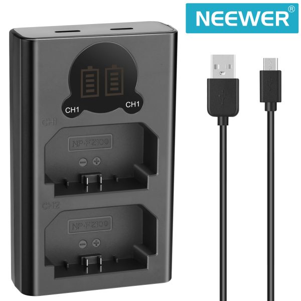 NEEWER Dual Charger for Sony NP-FZ100 For Cheap