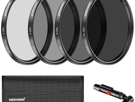 NEEWER 4 Pack ND Filter Kit Fashion