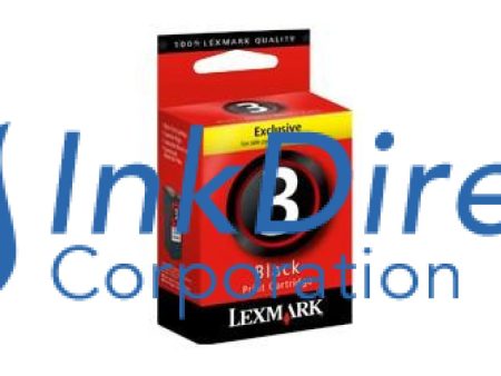 Genuine Lexmark 18C1530 Lex 3 Returned Program Ink Jet Cartridge Black Sale