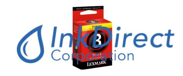 Genuine Lexmark 18C1530 Lex 3 Returned Program Ink Jet Cartridge Black Sale