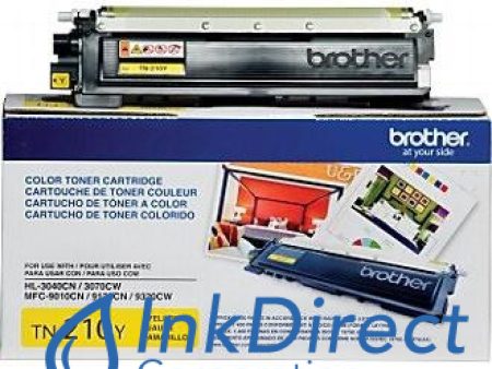 Genuine Brother TN210Y TN-210Y  Toner Cartridge Yellow For Discount