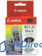 Genuine Canon F470731410 0954A003AA 0954A003AB BCI-21BK Ink Jet Cartridge Black For Sale