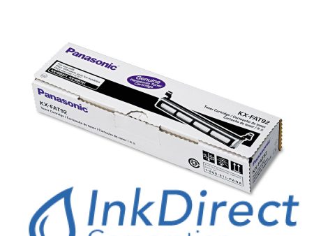 Genuine Panasonic KXFAT92 KX-FAT92 Toner Cartridge Black on Sale