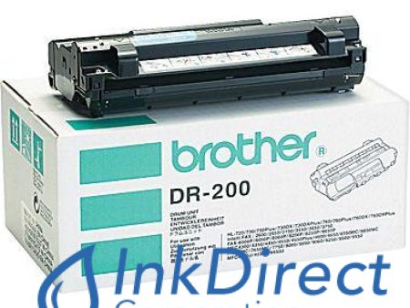 Genuine Brother DR200 DR-200 Drum Unit Black ( White Box ) Online Sale