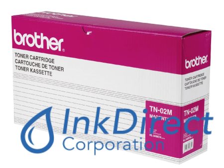 Genuine Brother TN02M TN-02M   Toner Cartridge Magenta Supply