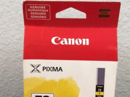 Genuine Canon 6406B002AA 6406B002 PGI-72Y Ink Tank Yellow Pixma Pro 10 Cheap